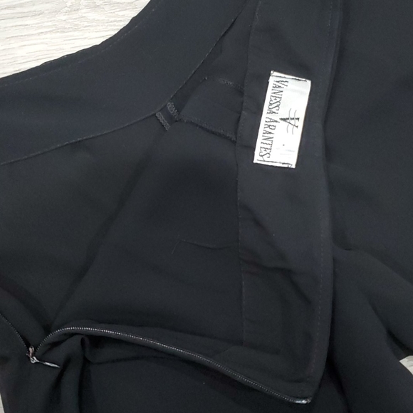 Vanessa Arrantes Georgette Wide Leg 90's Pants - Picture 5 of 5